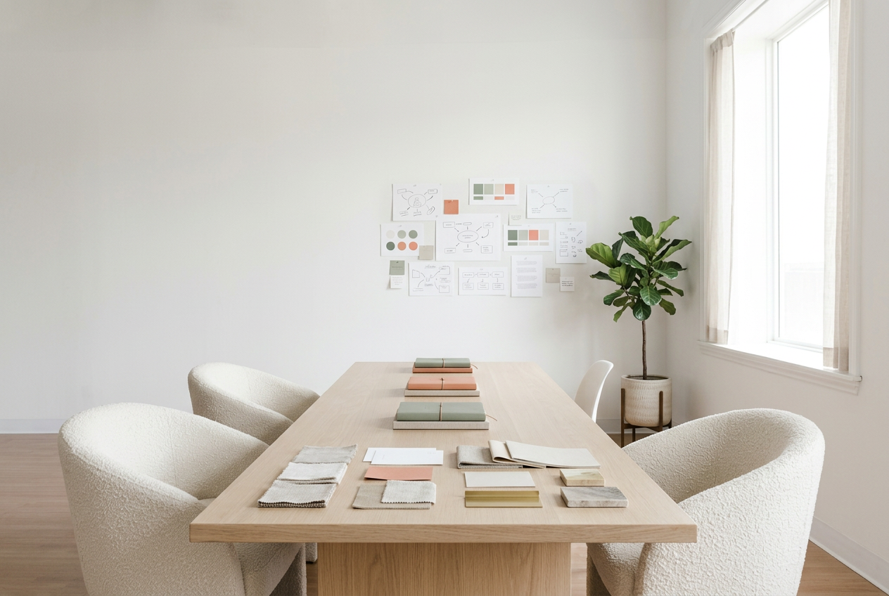 A bright blank workspace ready to become a growth system